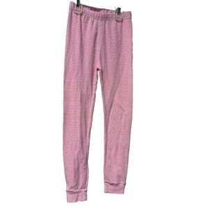 Carters Girls Pajamas Pants Size 7 S Small Pink Stripes Sleep Long Jogger Style